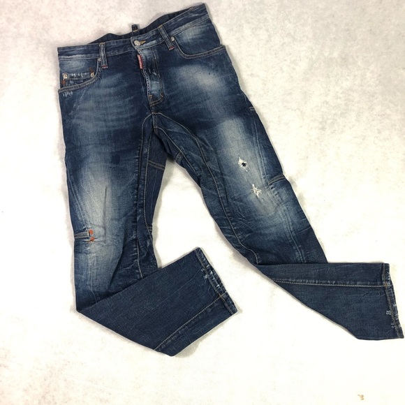 dsquared jeans distressed
